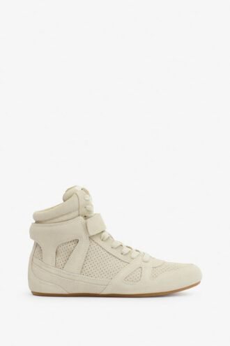 Sneakers alte in pelle scamosciata Senny