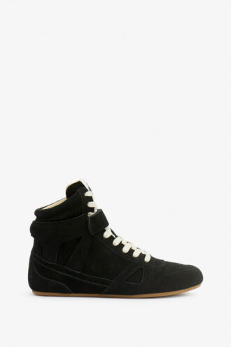 Sneakers alte in pelle scamosciata Senny