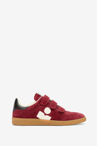 Sneakers basse Beth in pelle scamosciata e pelle di vitello