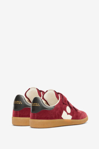 Sneakers basse Beth in pelle scamosciata e pelle di vitello