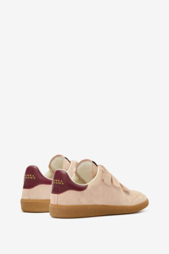 Sneakers basse in pelle scamosciata e pelle Beth