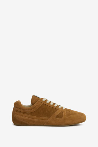 Sneakers basse Sennyh in pelle scamosciata di vitello