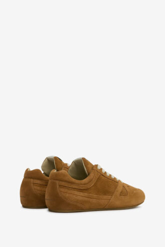 Sneakers basse Sennyh in pelle scamosciata di vitello