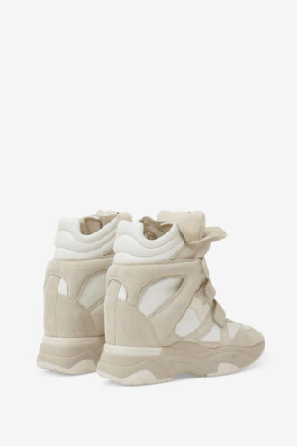 Sneakers con zeppa in pelle alta Balskee