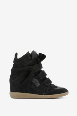 Sneakers con zeppa in pelle Bekett