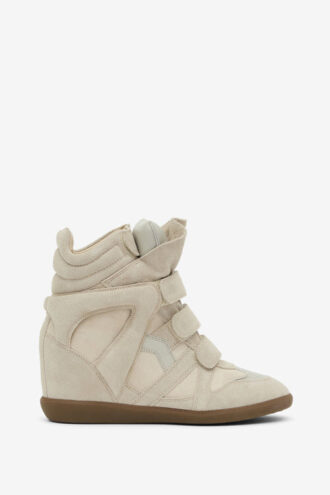Sneakers con zeppa in pelle Bekett