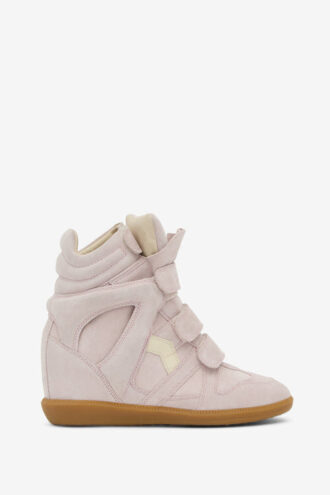 Sneakers con zeppa in pelle Bekett