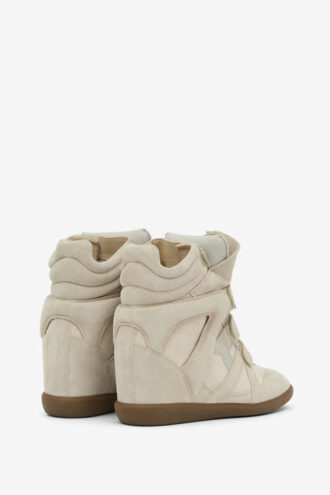 Sneakers con zeppa in pelle Bekett