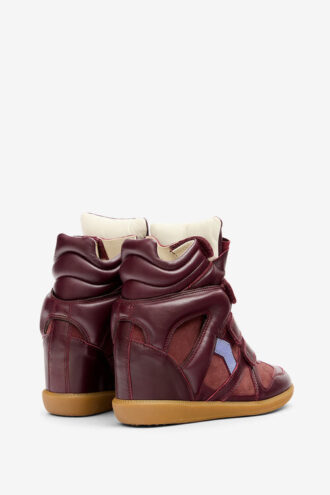 Sneakers con zeppa in pelle Bekett