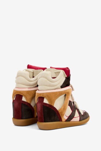 Sneakers con zeppa in pelle Bekett