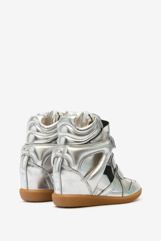 Sneakers con zeppa in pelle Bekett