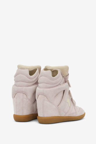 Sneakers con zeppa in pelle Bekett