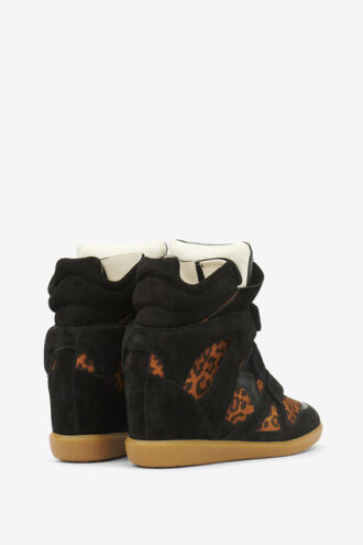 Sneakers con zeppa in pelle Bekett