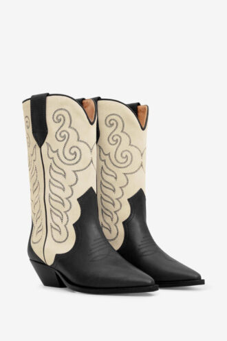 Stivali da cowboy Duerto in pelle scamosciata
