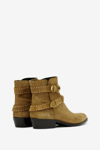 Stivali in pelle Zalya