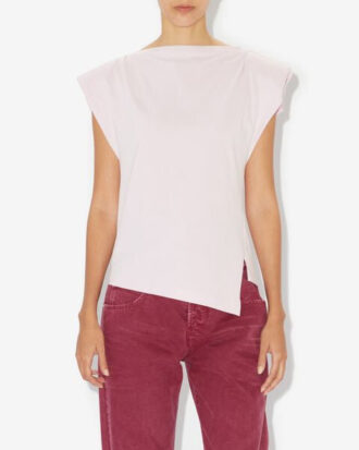 T-shirt asimmetrica imbottita Sebani