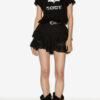 T-shirt con logo a maniche corte Zewel