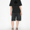 T-shirt con logo a maniche corte Zewel