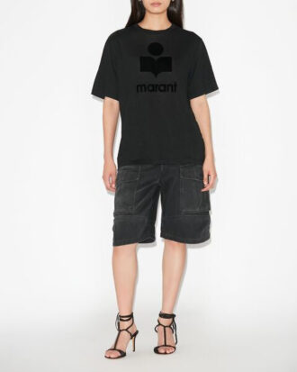 T-shirt con logo a maniche corte Zewel