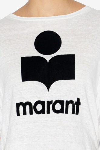 T-shirt con logo a maniche corte Zewel