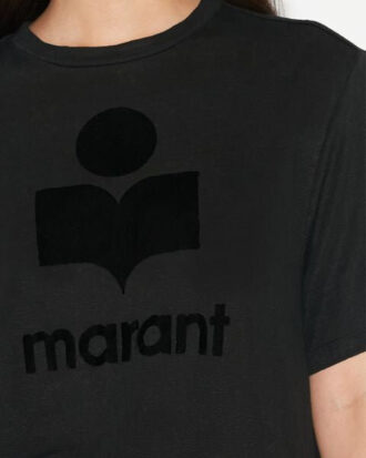 T-shirt con logo a maniche corte Zewel