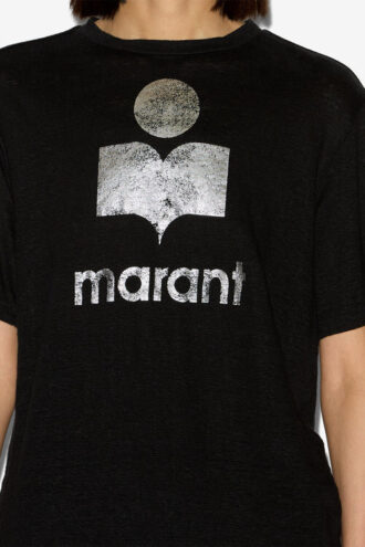 T-shirt con logo a maniche corte Zewel