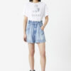 T-shirt con logo Zewel a maniche corte T-shirt con logo Zewel a maniche corte