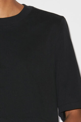 T-shirt corta in cotone Zaely