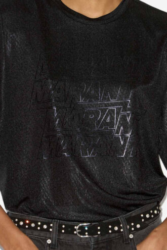 T-shirt corta in jersey con loghi Freya