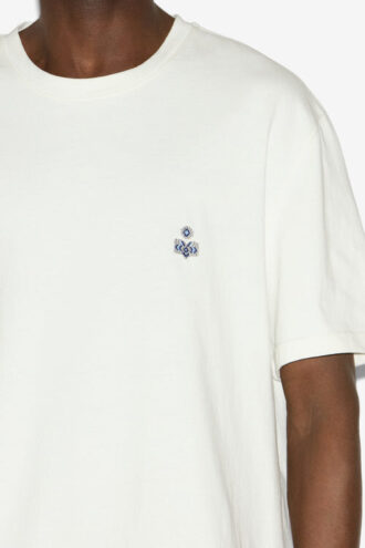 T-shirt Hugo in cotone con logo ricamato
