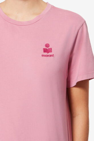 T-shirt in cotone a maniche corte Aby