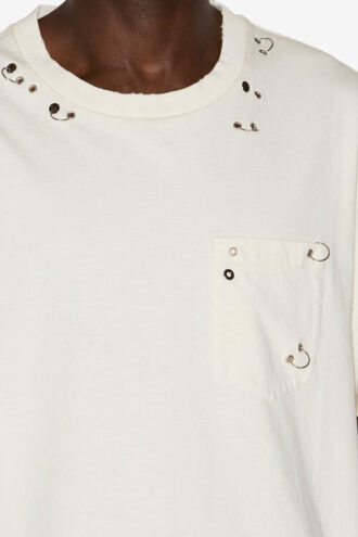 T-shirt in cotone a maniche corte Yezra