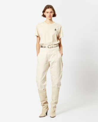T-shirt in cotone Aby con logo