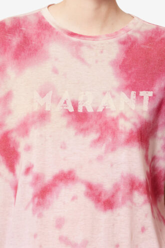 T-shirt in cotone con logo Zewel