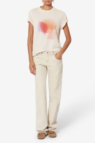T-shirt in cotone stampato Zewel