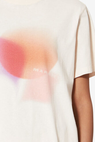 T-shirt in cotone stampato Zewel