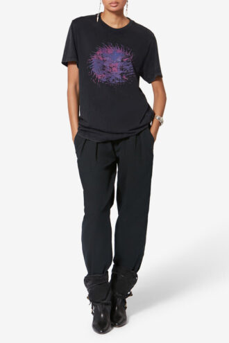 T-shirt in cotone stampato Zoeline