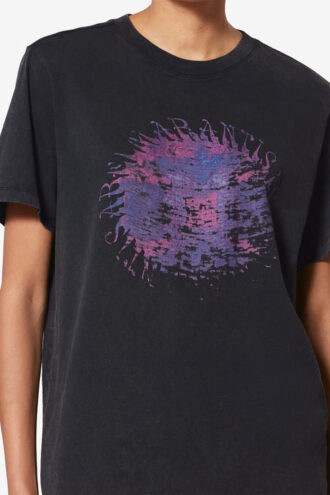 T-shirt in cotone stampato Zoeline