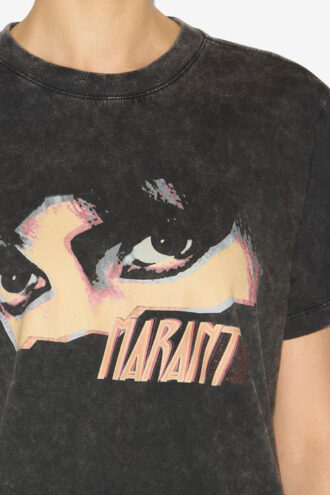 T-shirt in cotone stampato Zoeline