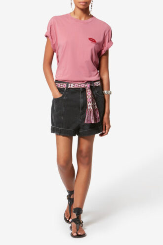 T-shirt in cotone Zewel Bisou Edition