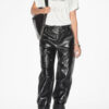 T-shirt in lino con logo Zewel T-shirt in lino con logo Zewel