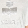 T-shirt in lino con logo Zewel T-shirt in lino con logo Zewel