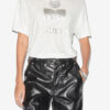 T-shirt in lino con logo Zewel T-shirt in lino con logo Zewel