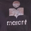 T-shirt in lino Zewel con logo
