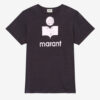 T-shirt in lino Zewel con logo