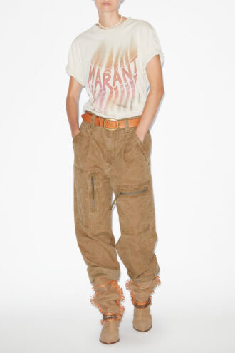 T-shirt Zoeline in cotone con logo