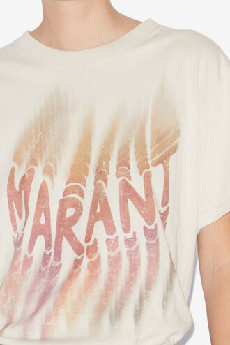 T-shirt Zoeline in cotone con logo