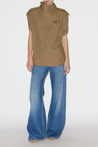Top in cotone fresco Nemia