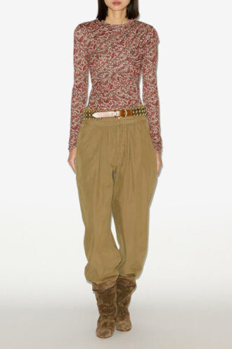 Top in jersey drappeggiato Dressi