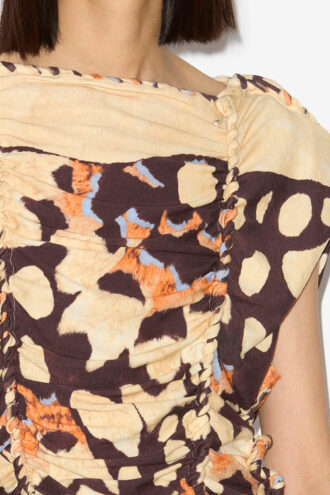 Top in jersey stampato Zohra